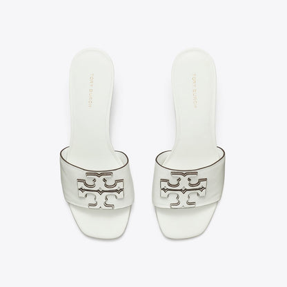 Tory Burch Ines Heeled Mule GARDENIA