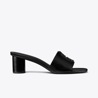 Tory Burch Ines Heeled Mule PERFECT BLACK