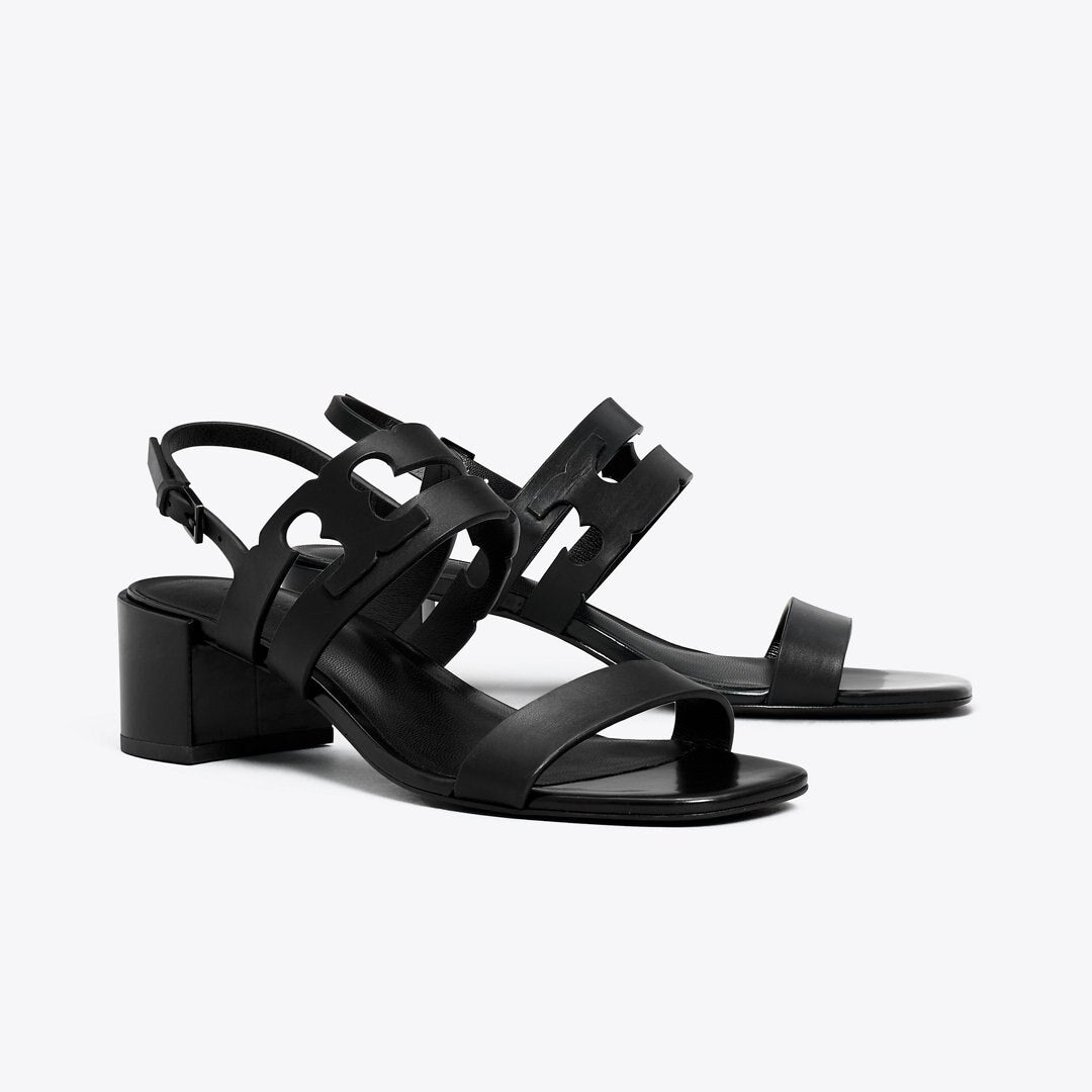 Tory Burch Ines Heeled Sandal PERFECT BLACK / PERFECT BLACK