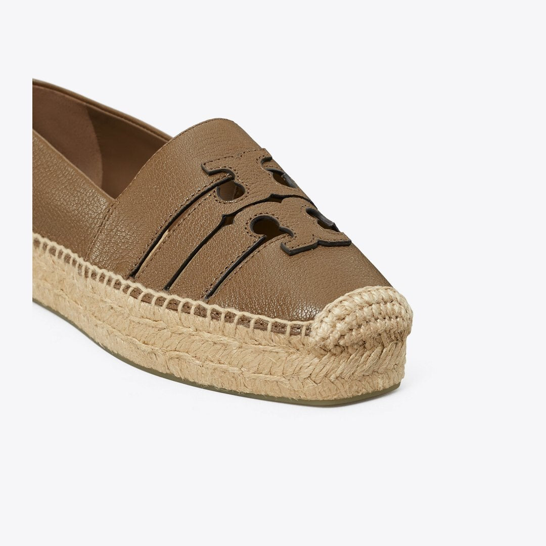 Tory Burch Ines Platform Espadrille WILD MUSHROOM