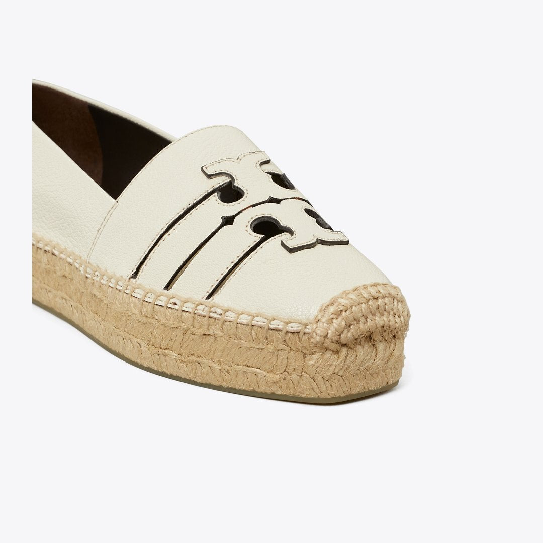 Tory Burch Ines Platform Espadrille LIGHT CREAM