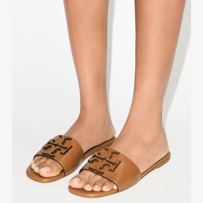 Tory Burch Ines Single-Band Slide TAN