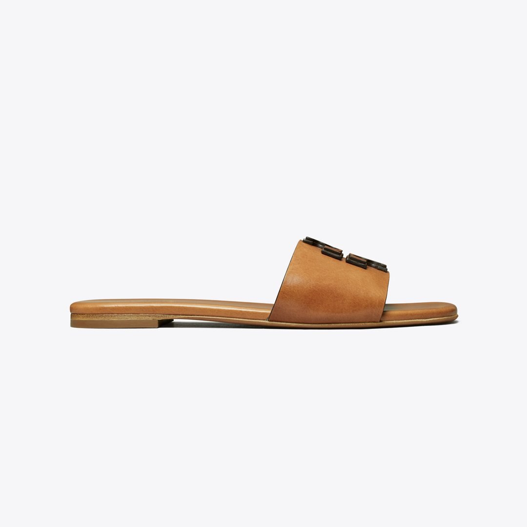 Tory Burch Ines Single-Band Slide TAN