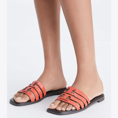 Tory Burch Ines Slide EMBER / COCOA