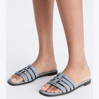 Tory Burch Ines Slide BLUE CLOUD / BLUE CLOUD