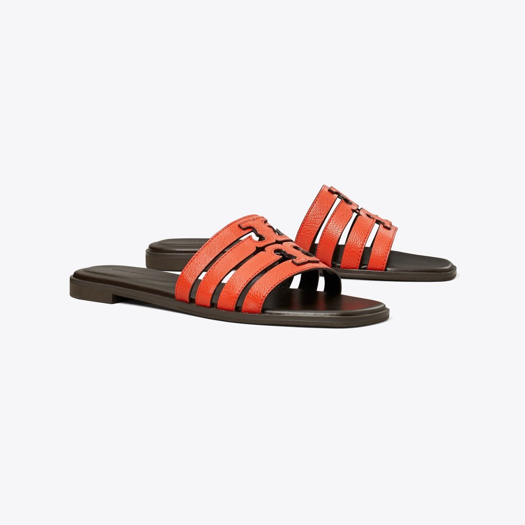 Tory Burch Ines Slide EMBER / COCOA