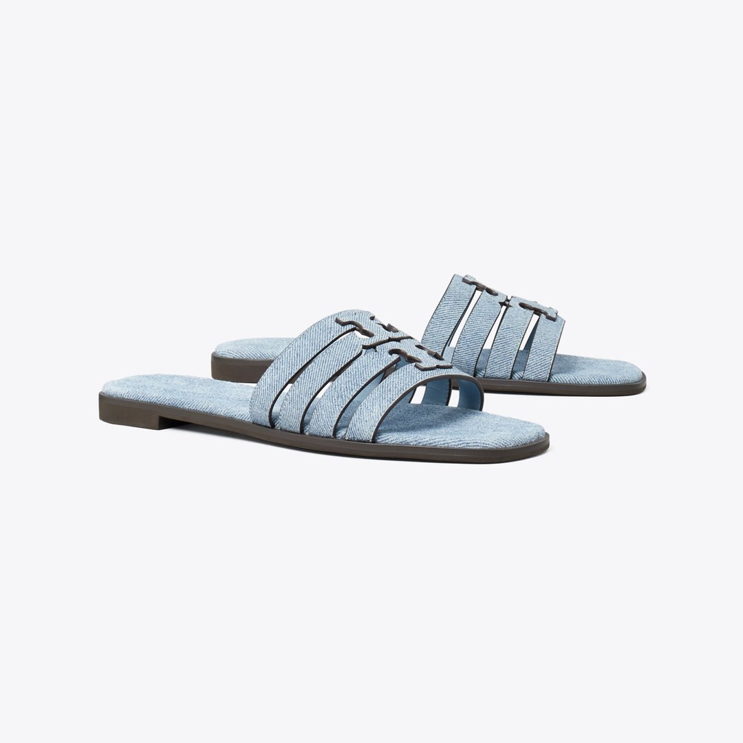 Tory Burch Ines Slide BLUE CLOUD / BLUE CLOUD