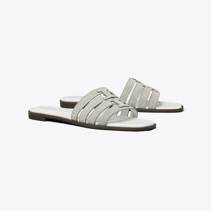 Tory Burch Ines Slide LOUTRE GRAY / CLOUD