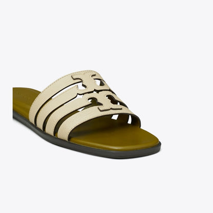 Tory Burch Ines Slide STONE GRAY / KHAKI OLIVE