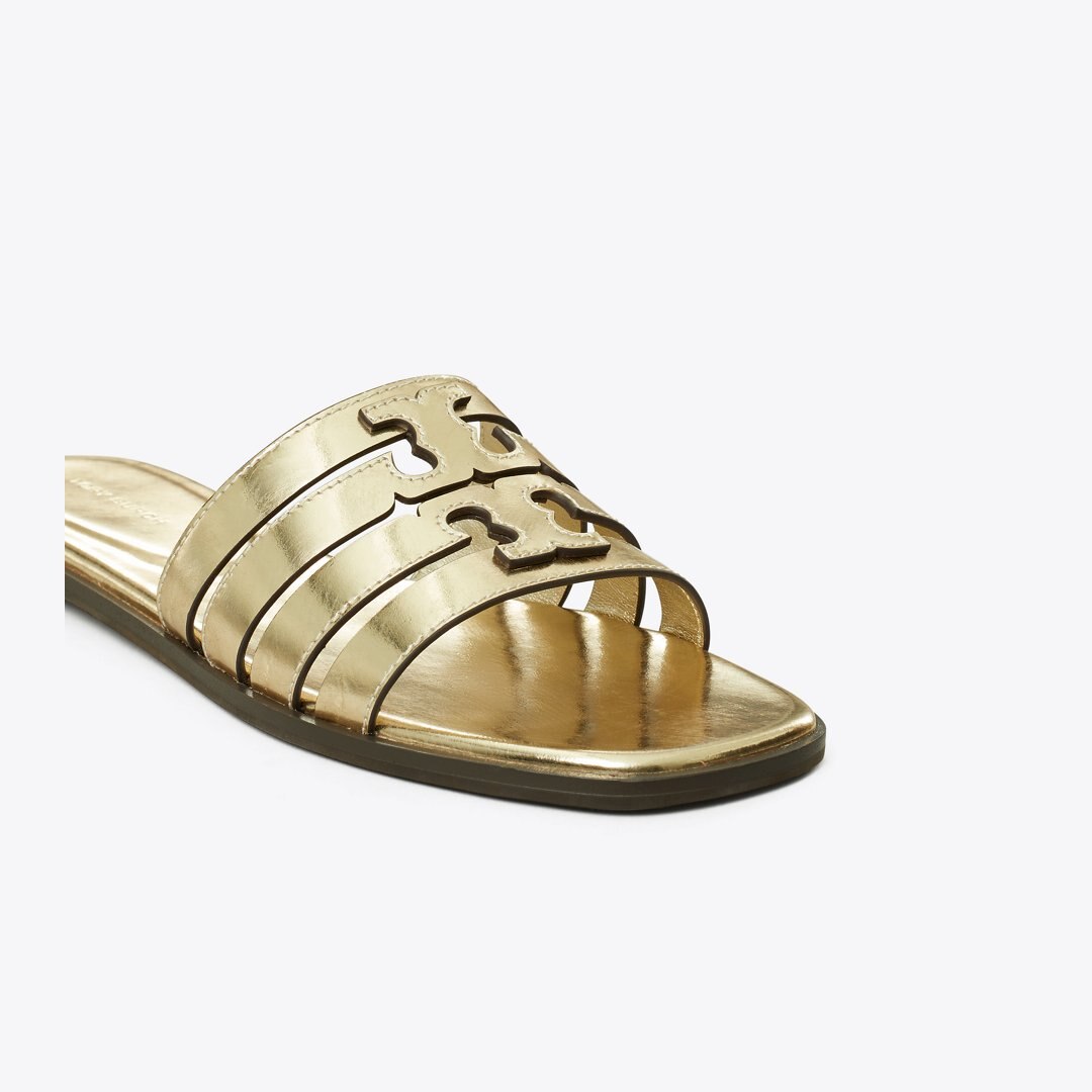 Tory Burch Ines Slide SPARK GOLD / SPARK GOLD
