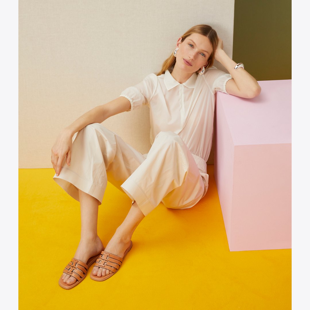 Tory Burch Ines Slide CAMELLO