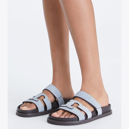 Tory Burch Ines Sport Slide ARIA BLUE
