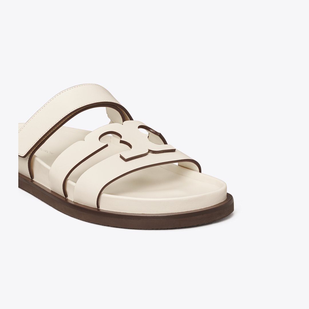 Tory Burch Ines Sport Slide NEW IVORY