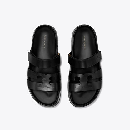 Tory Burch Ines Sport Slide PERFECT BLACK