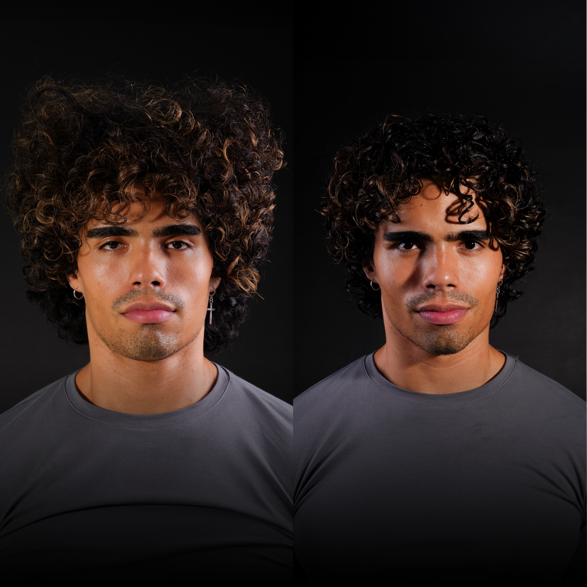 Based Curly Duo