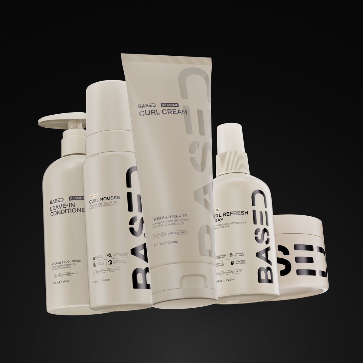 Based Complete Curly Kit