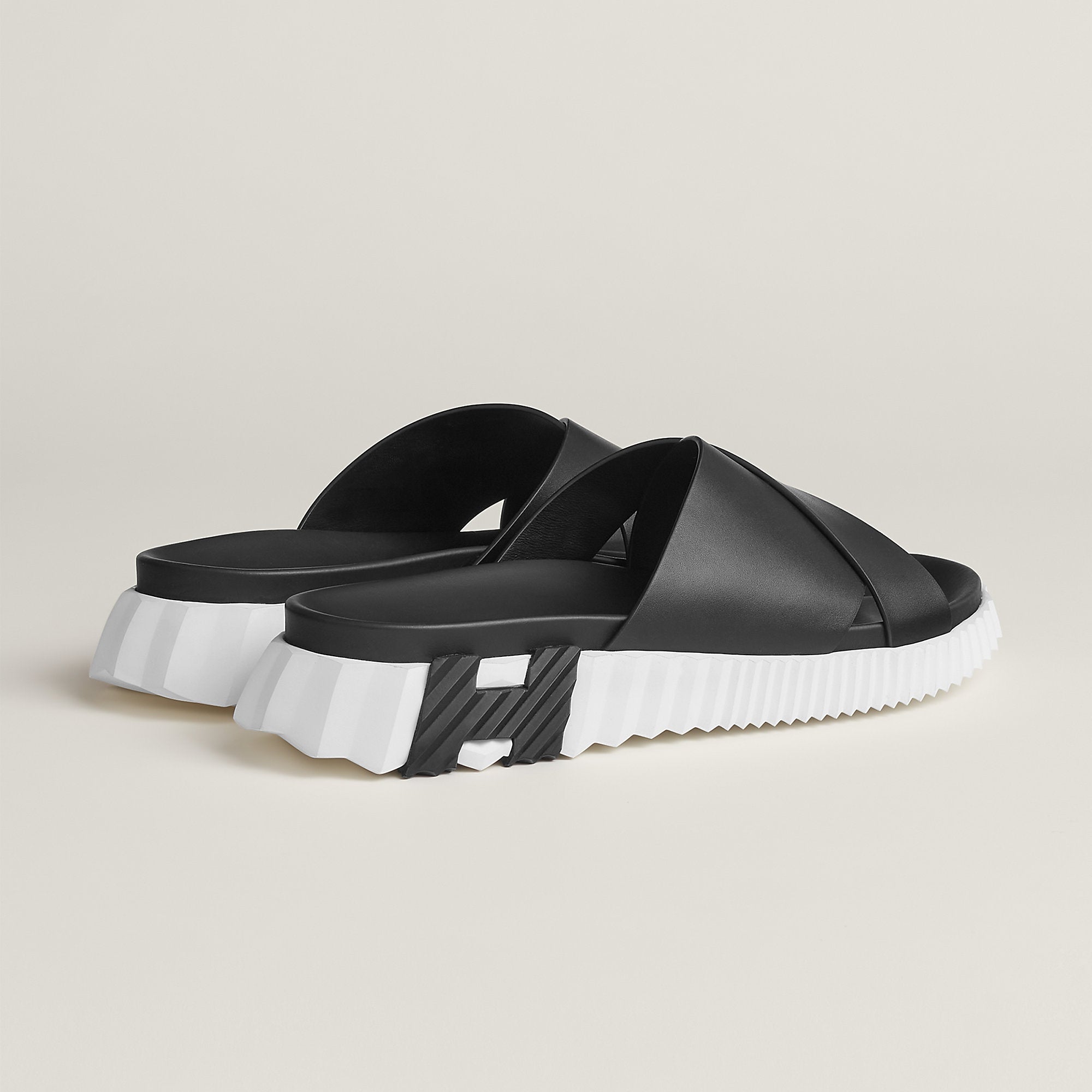  Hermes Infra Sandal Noir