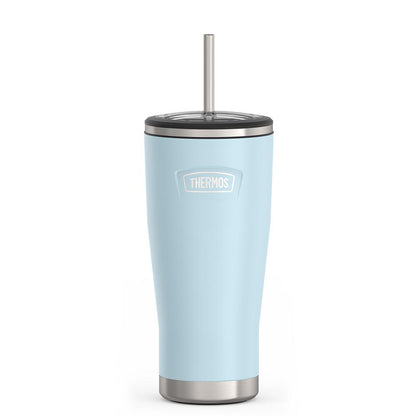 Thermos 24oz Icon Cold Tumbler With Straw Glacier