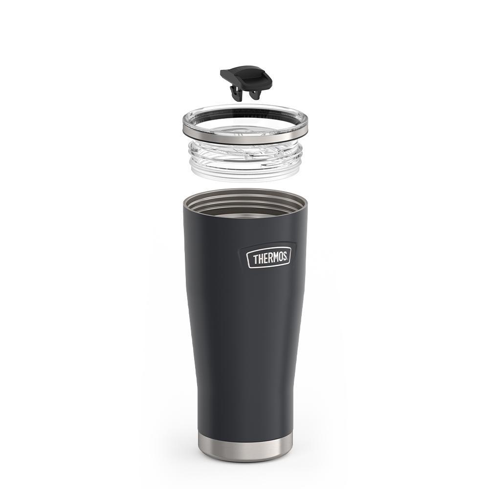 Thermos 24oz Icon Tumbler With Slide Lock Lid Granite