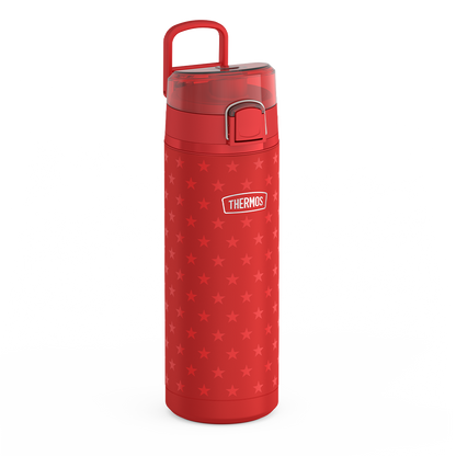 Thermos 24oz ICON WATER BOTTLE WITH SPOUT Red Stars