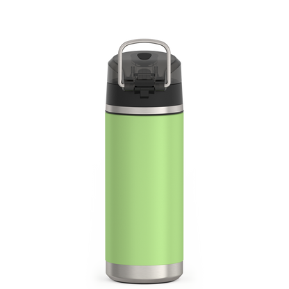 Thermos 18oz Icon Kids Water Bottle With Spout Lid Granite