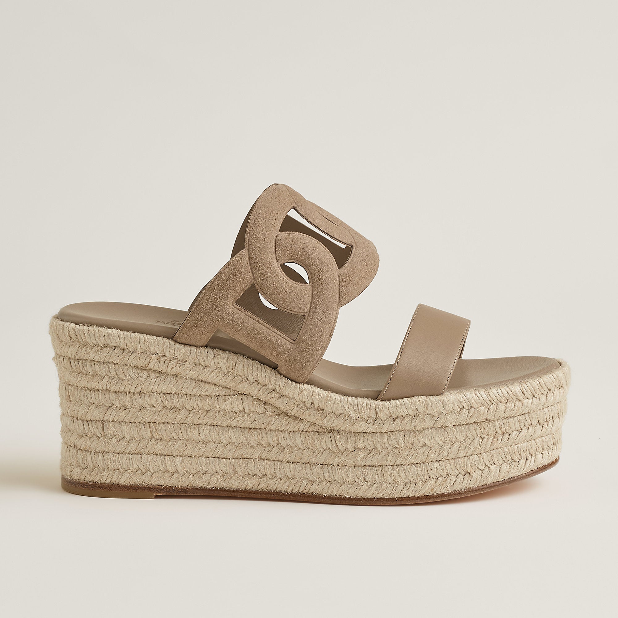  Hermes Ithea 30 Espadrille Beige Sable