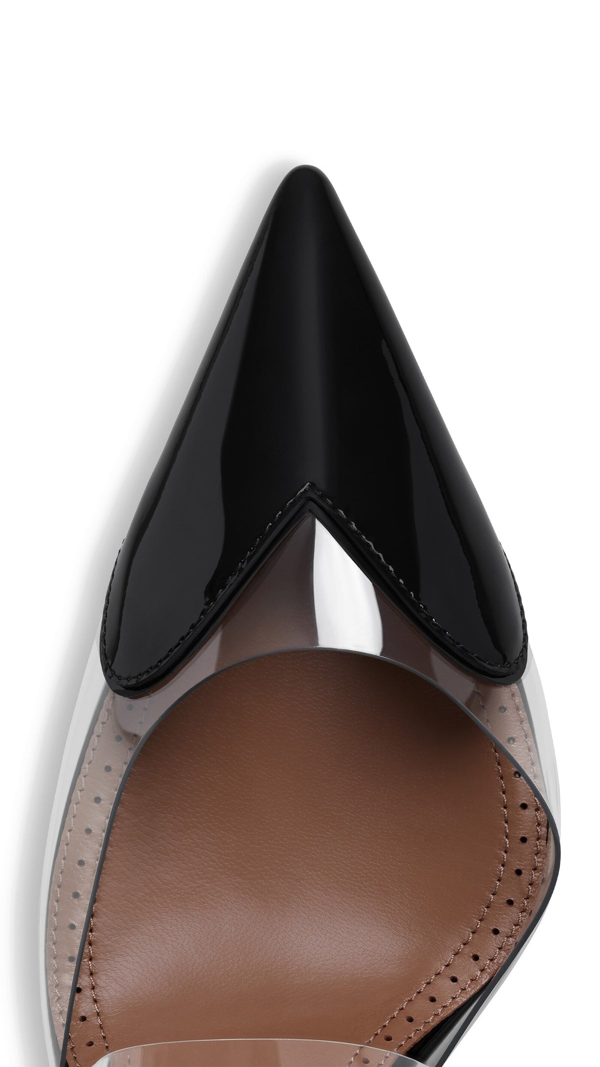 Alaïa Le Cœur Mules In Patent Leather