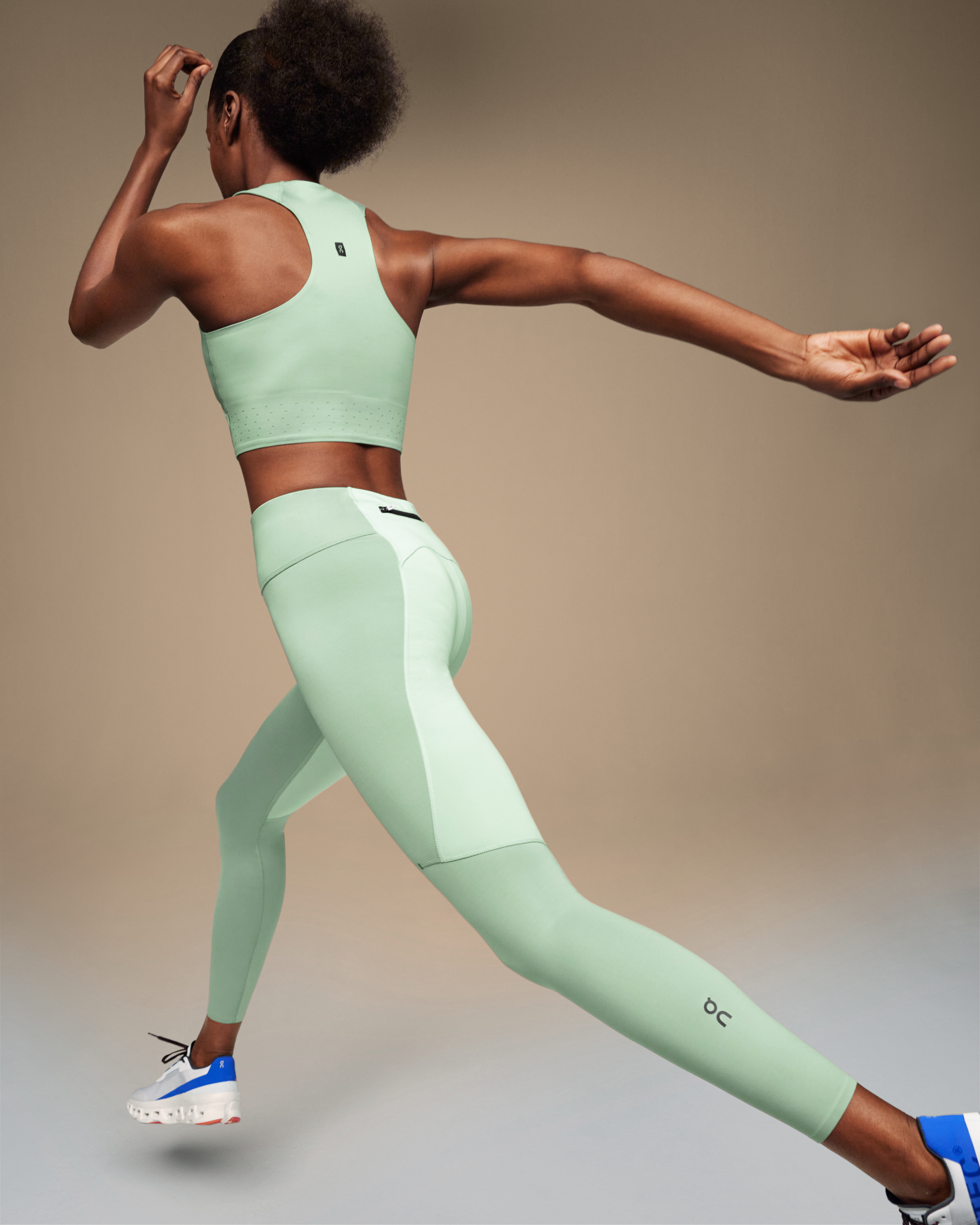 On Race Crop Moss | Creek (Women'S)