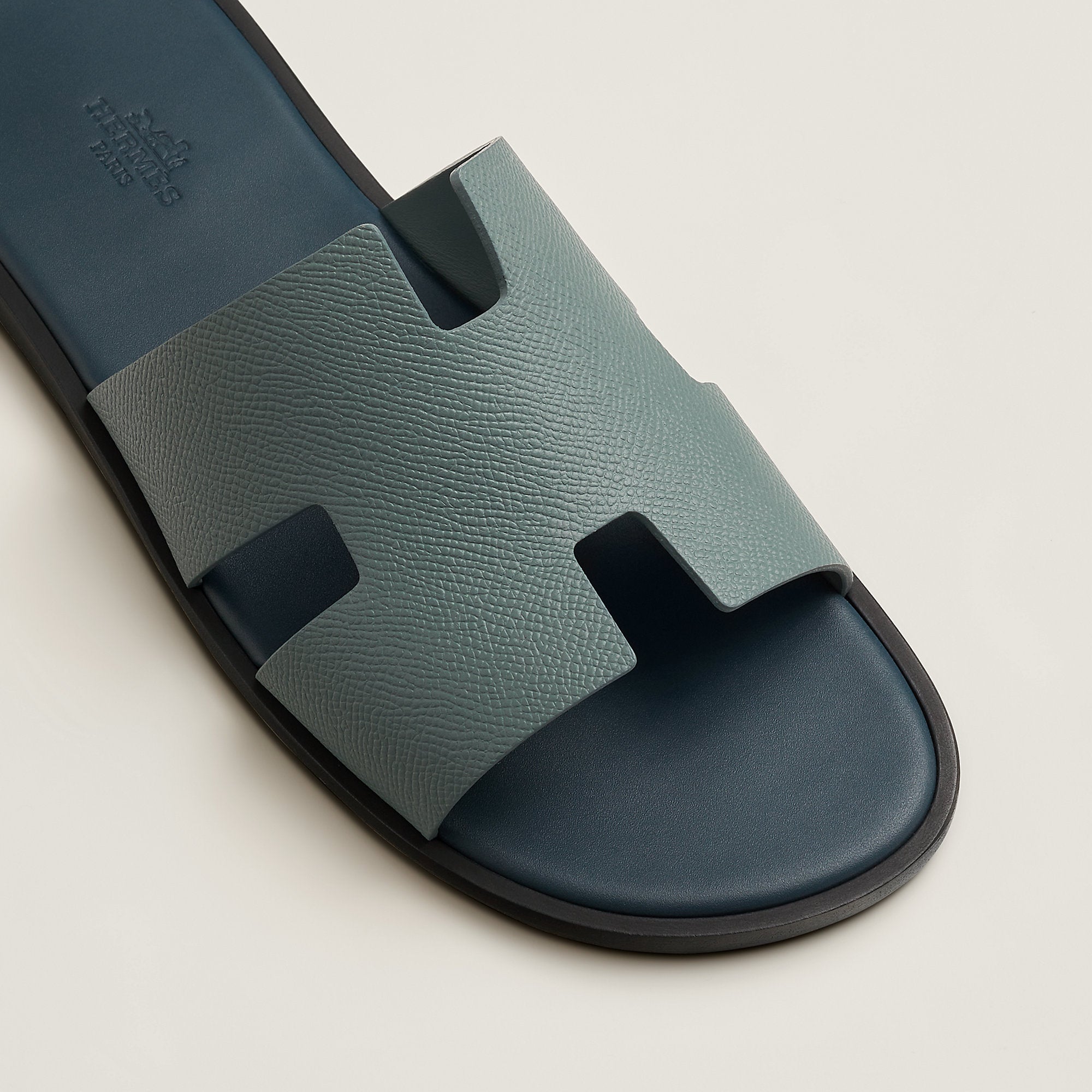  Hermes Izmir Sandal Bleu Tonnerre