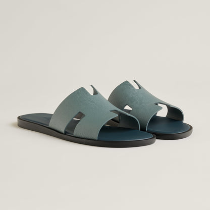  Hermes Izmir Sandal Bleu Tonnerre
