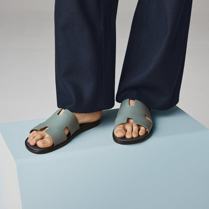  Hermes Izmir Sandal Bleu Tonnerre