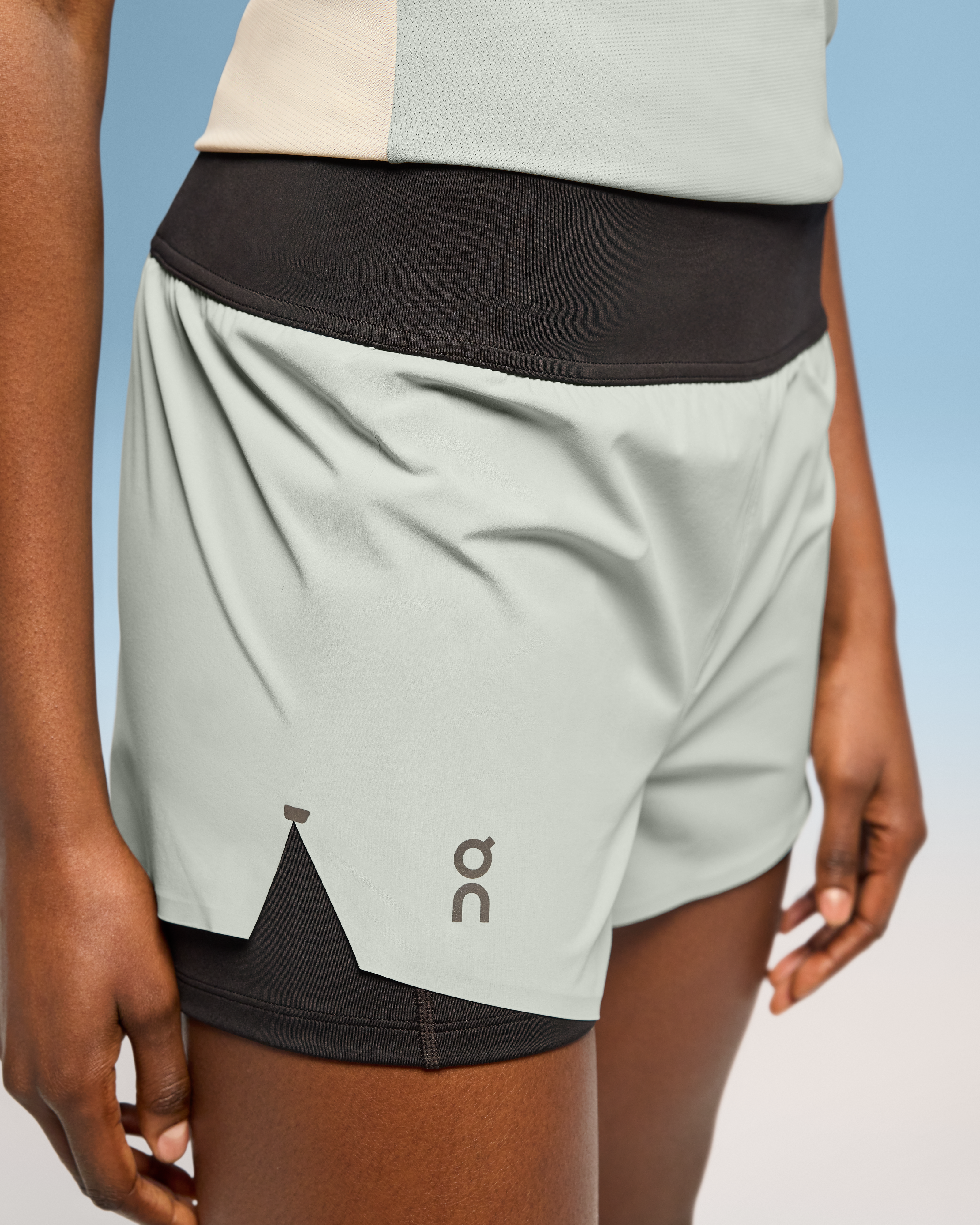 on running shorts Cobble | Black (Women's)