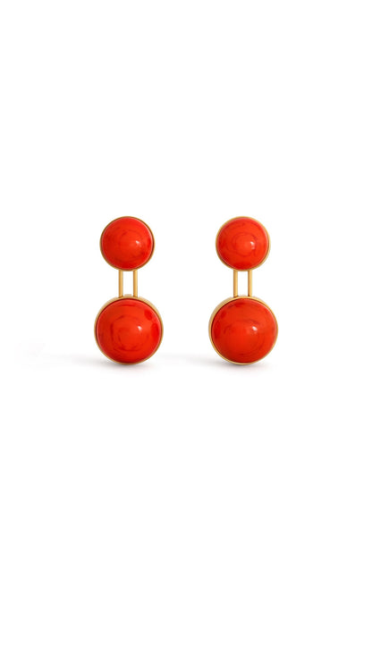 Alaïa Sphere Small Pendant Earrings