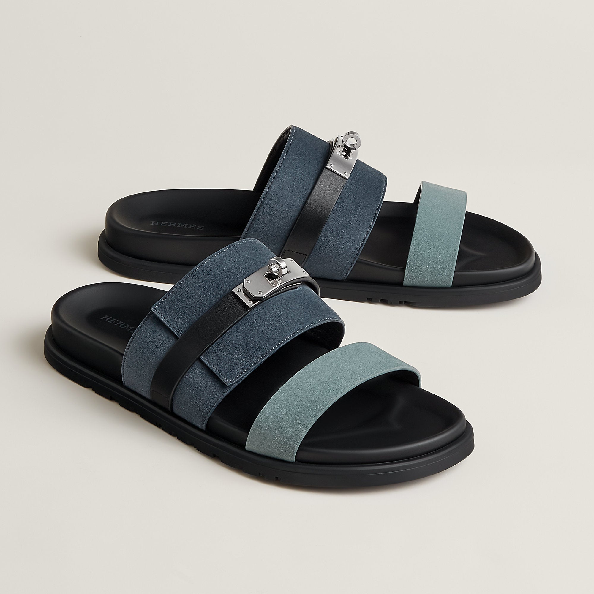  Hermes Jackson Sandal Multie Bleu Tonnerre