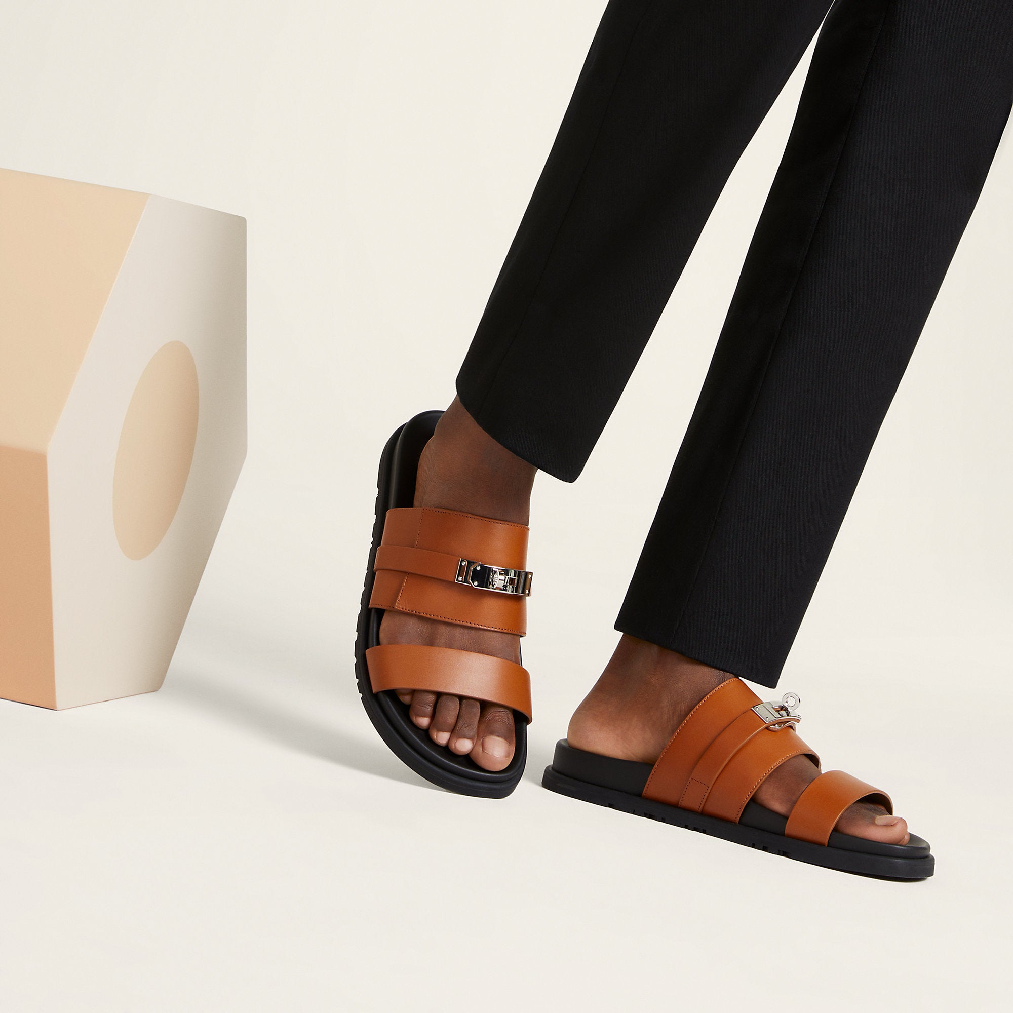  Hermes Jackson Sandal Naturel H
