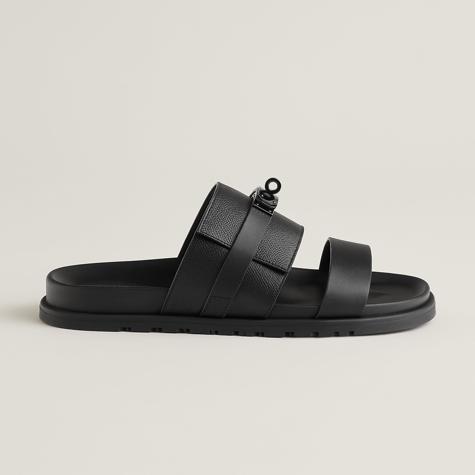  Hermes Jackson Sandal Noir