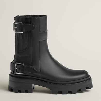  Hermes Jaimy Ankle Boot Noir