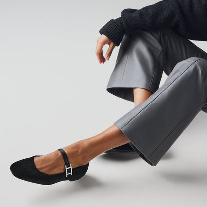  Hermes Jane Ballet Flat Noir