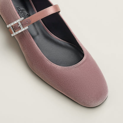  Hermes Jane Ballet Flat Bruyre