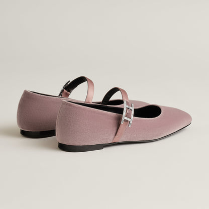  Hermes Jane Ballet Flat Bruyre