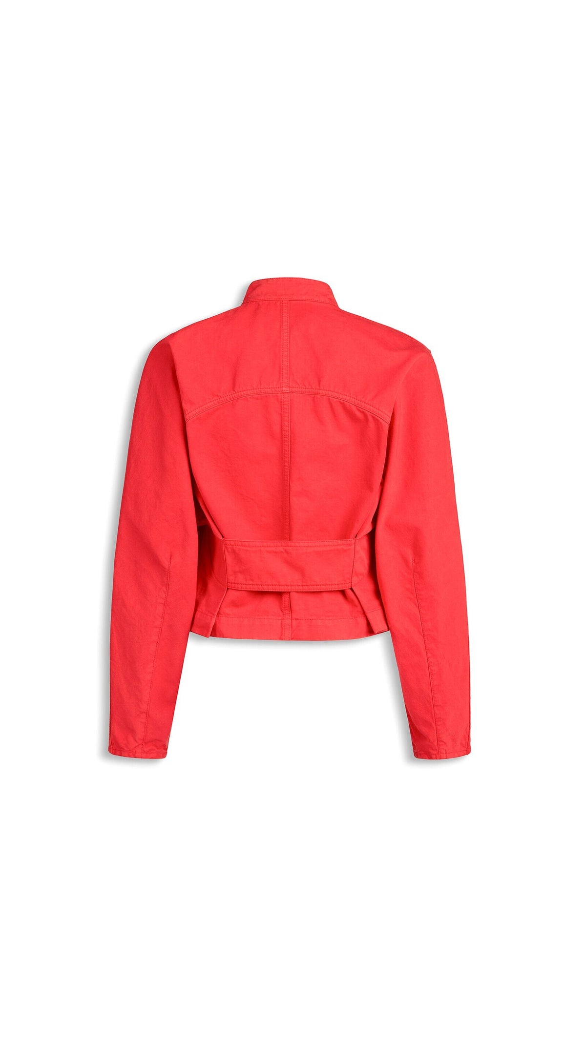 Alaïa Round Denim Jacket