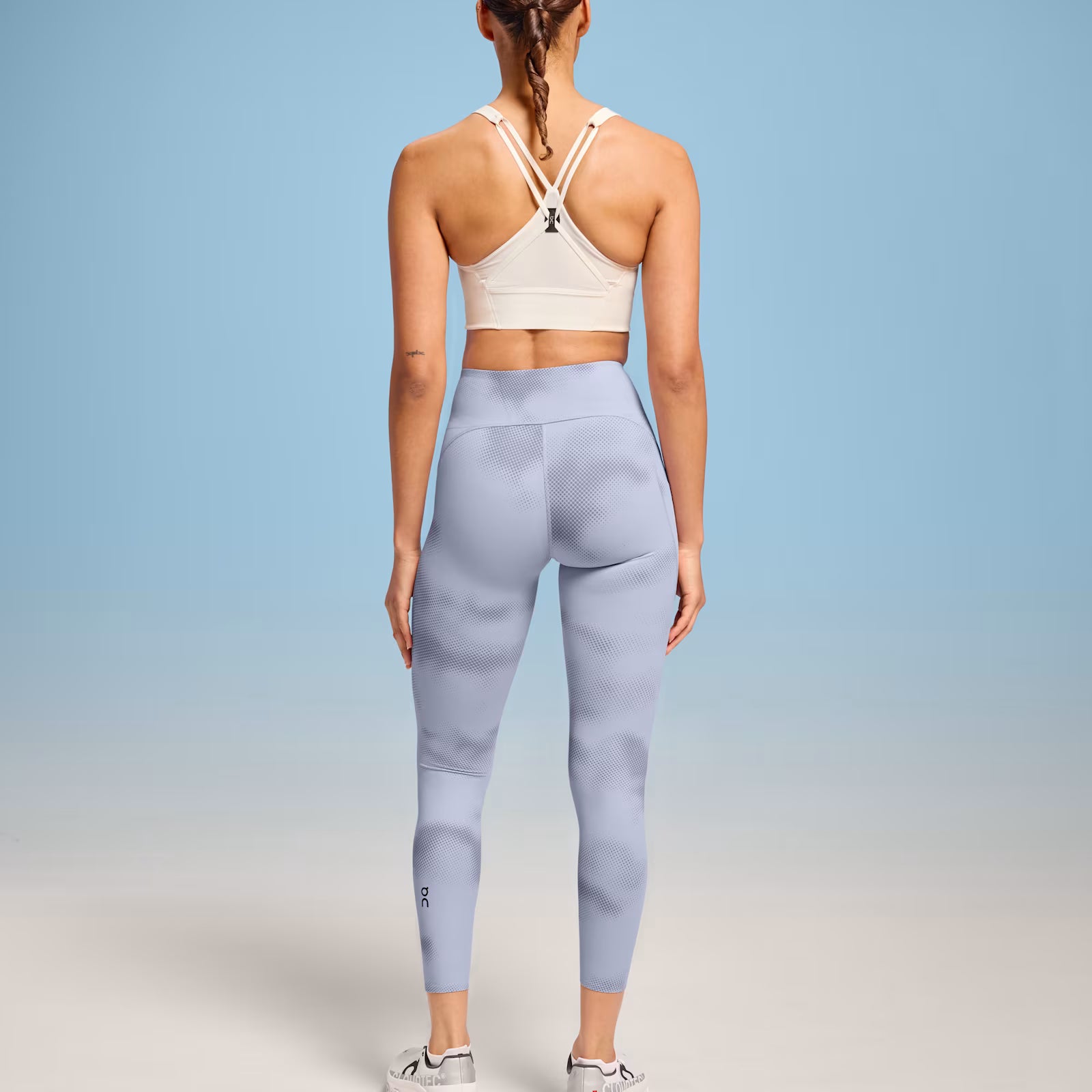 On Movement Tights Graphic Nimbus | Feather (Women'S)