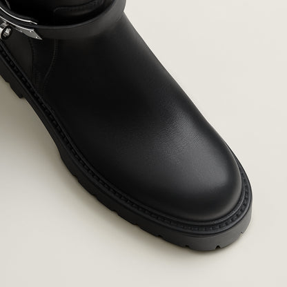  Hermes Jeff Ankle Boot Noir