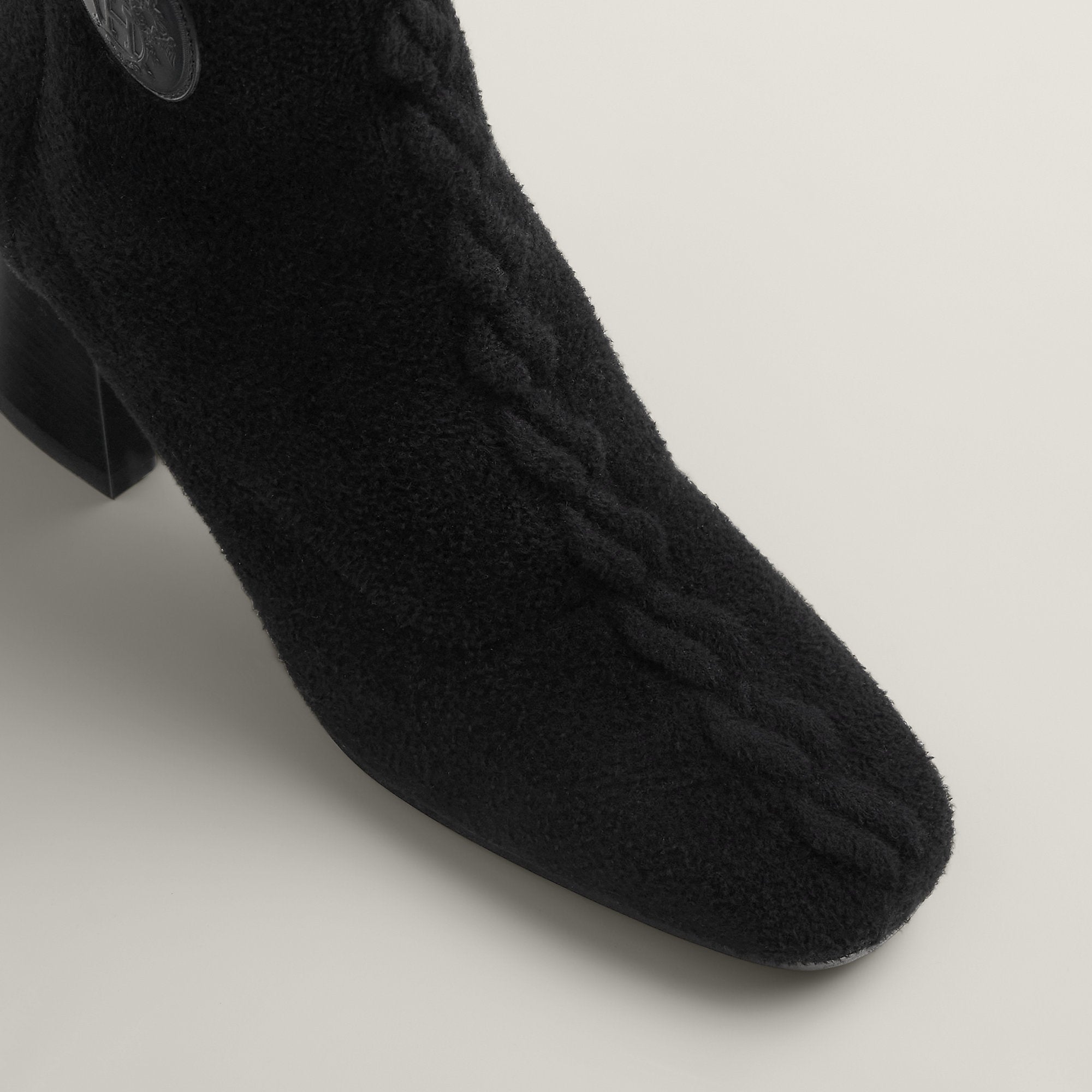  Hermes Jenna 60 Ankle Boot Noir