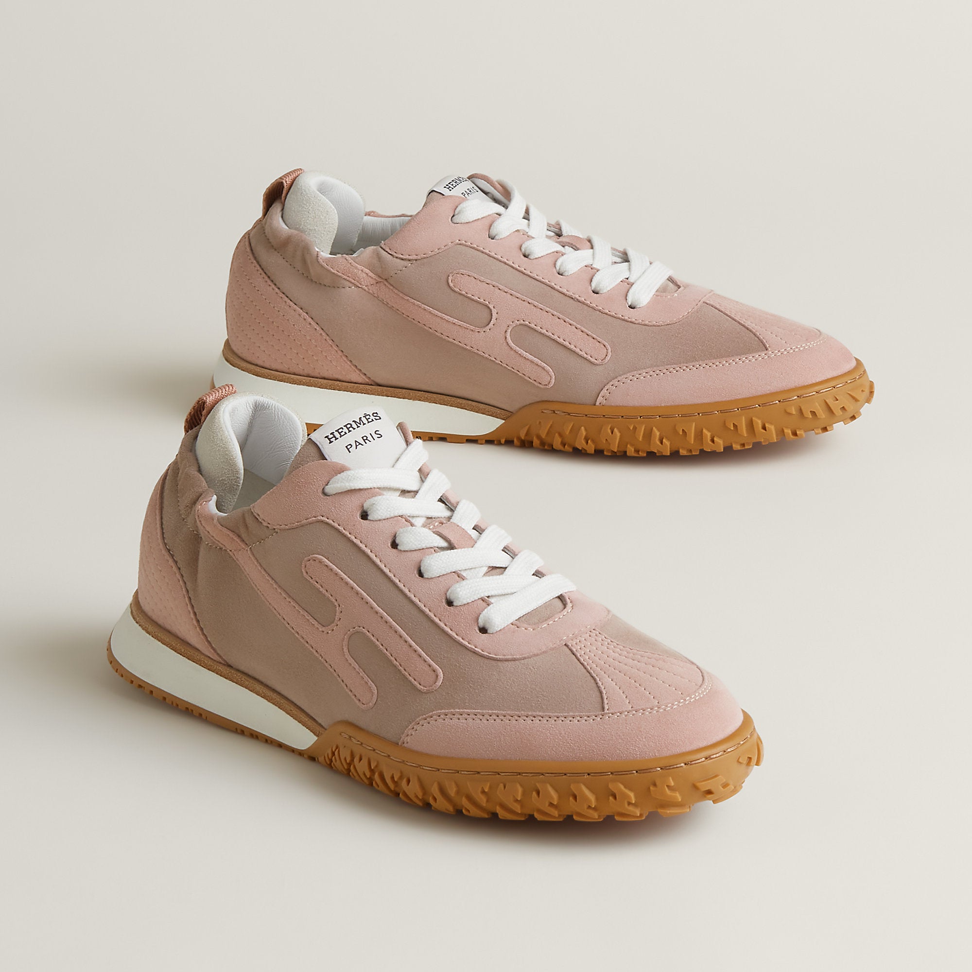  Hermes Jet Sneaker Rose Cancan