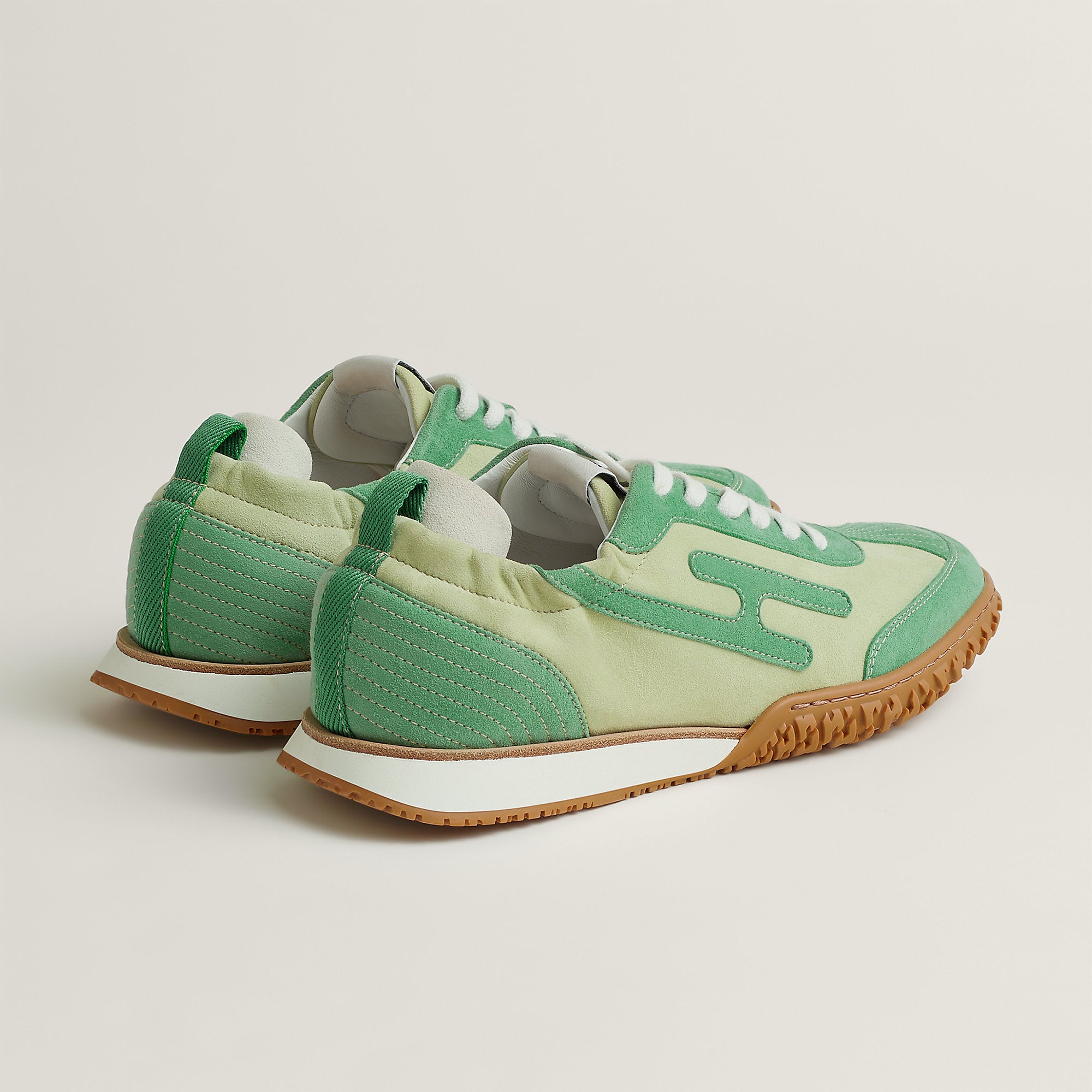  Hermes Jet Sneaker Vert De Mer