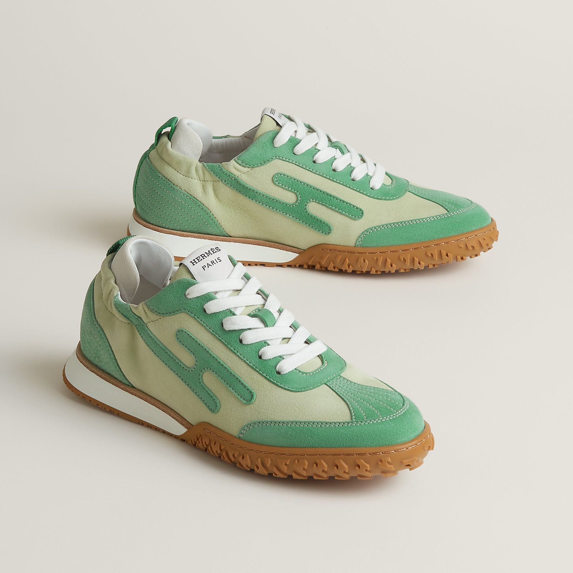  Hermes Jet Sneaker Vert De Mer