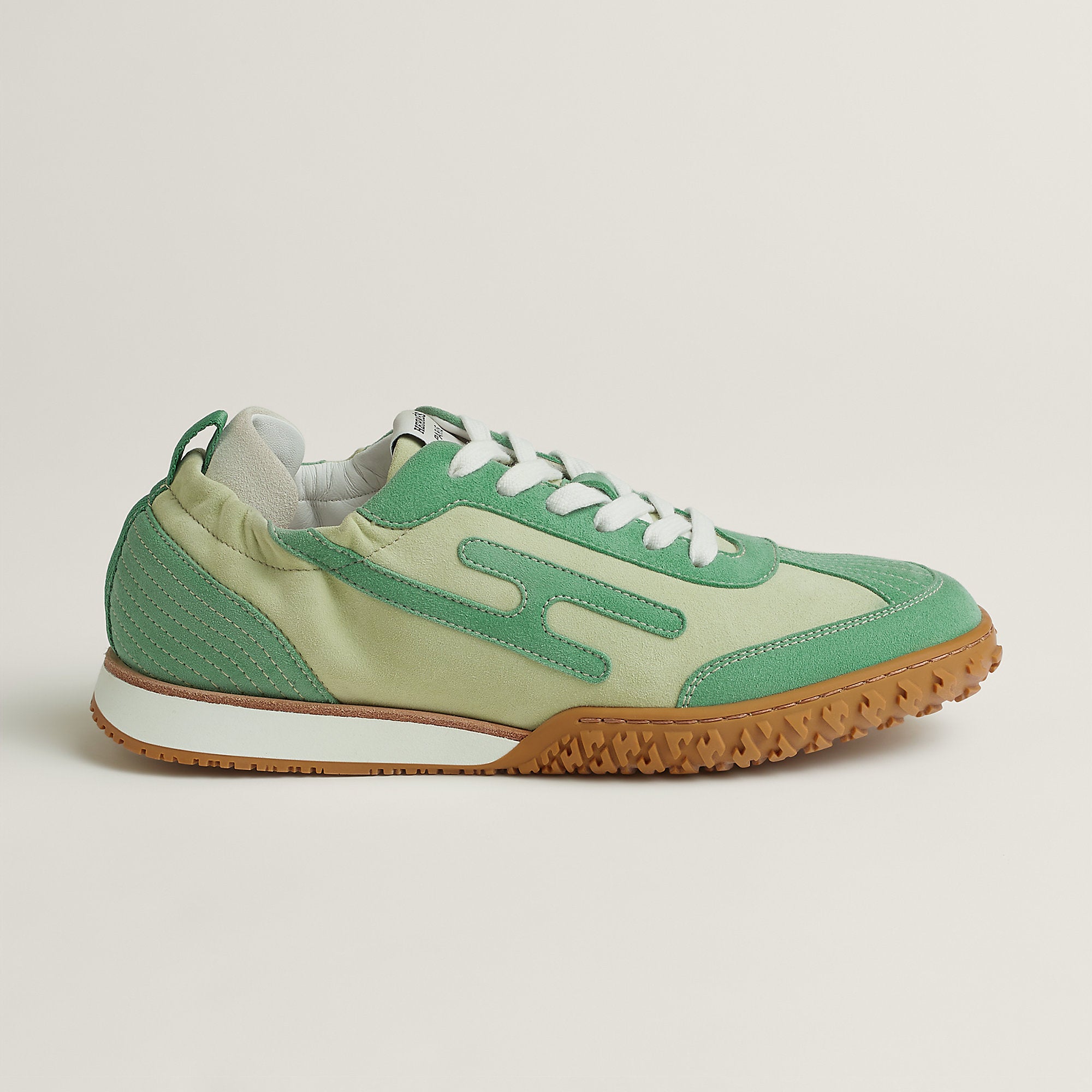  Hermes Jet Sneaker Vert De Mer