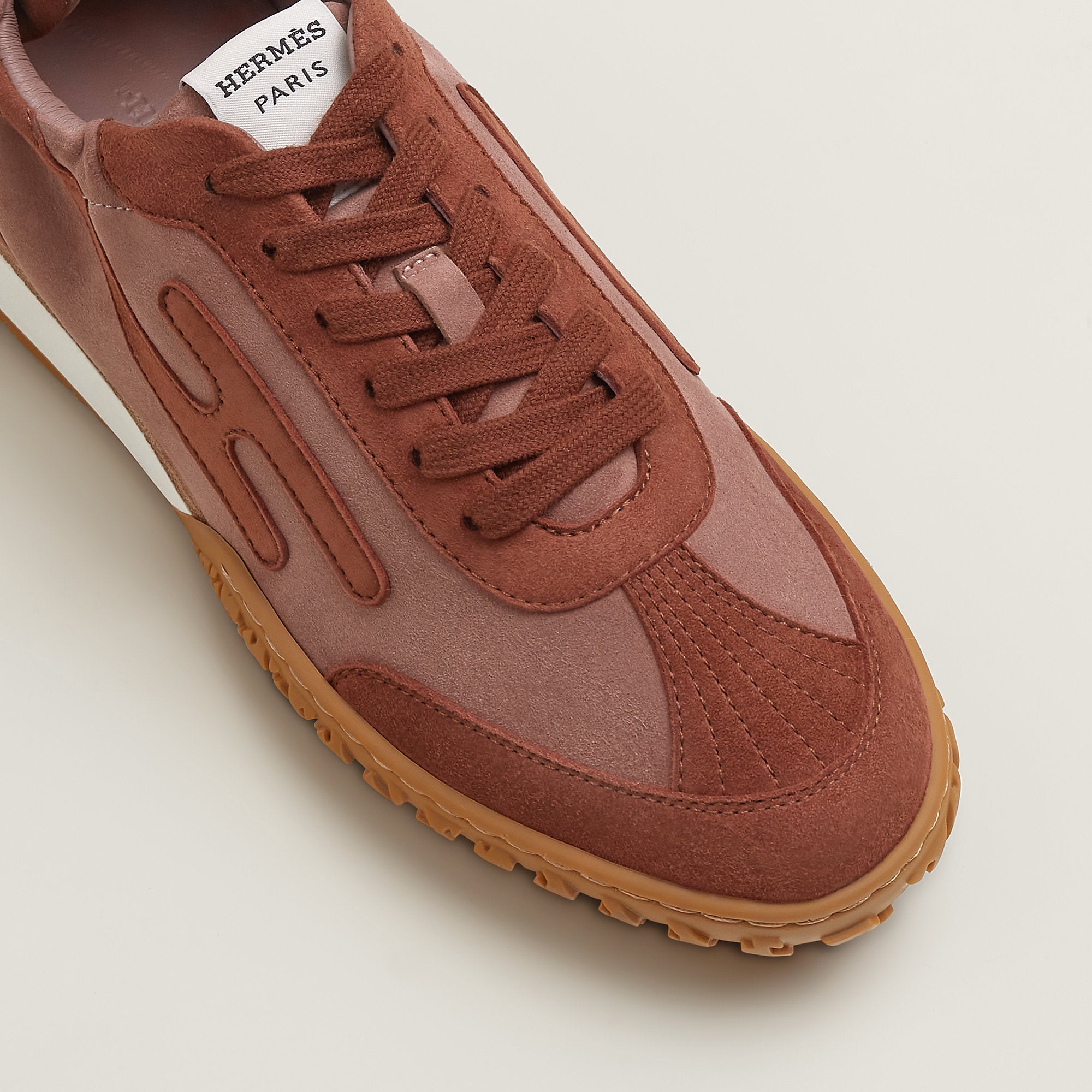  Hermes Jet Sneaker Rose Antique