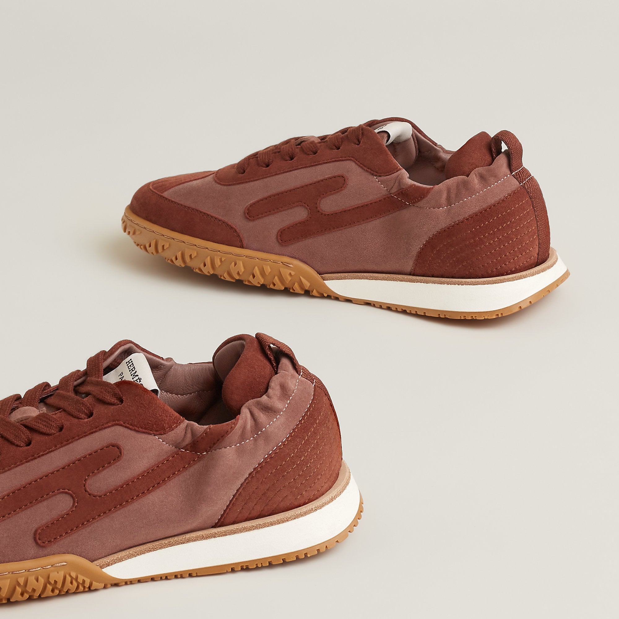  Hermes Jet Sneaker Rose Antique